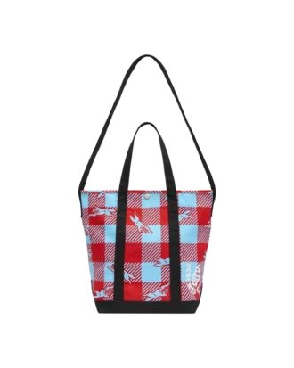Borsa tote Checker Running Dog