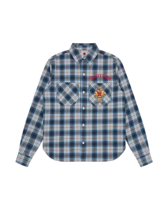 Camicia a maniche lunghe a quadri Mascot