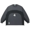 Camicia a maniche lunghe in rete