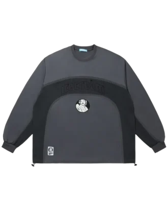 Camicia a maniche lunghe in rete