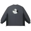 Camicia a maniche lunghe in rete