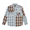Camicia a quadri patchwork con Arch Logo