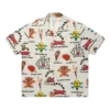 Camicia con colletto aperto