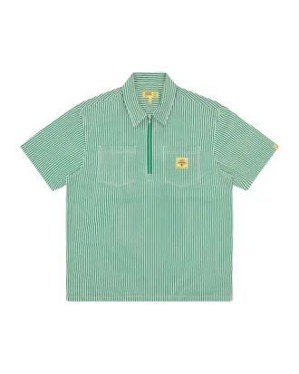 Camicia da lavoro Ic Services con zip a un quarto