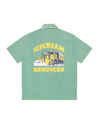 Camicia da lavoro Ic Services con zip a un quarto