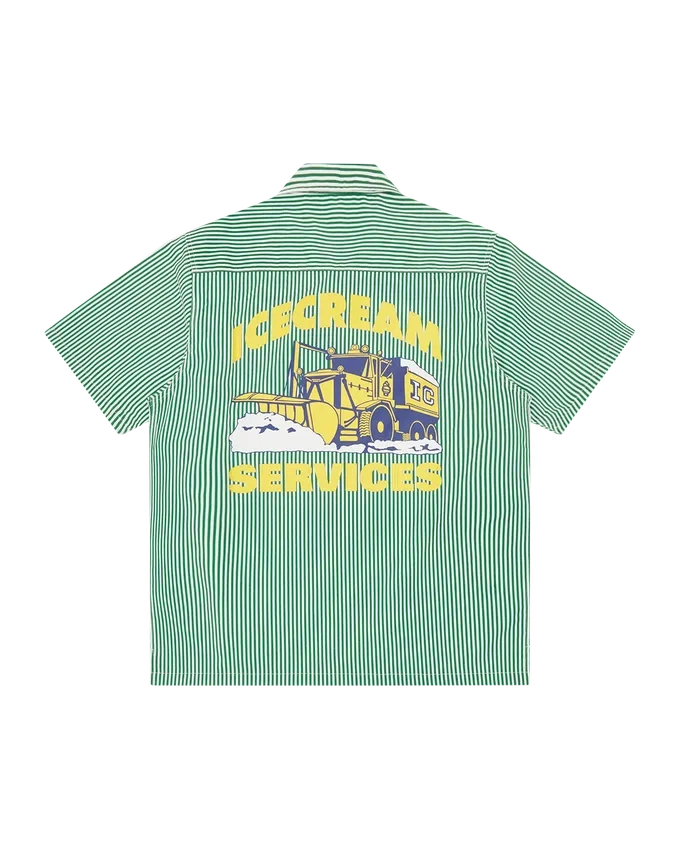 Camicia da lavoro Ic Services con zip a un quarto Camicia da lavoro Ic Services con zip a un quarto