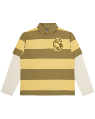 Camicia da rugby a maniche lunghe con strisce Astro applicate