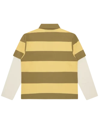 Camicia da rugby a maniche lunghe con strisce Astro applicate