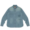 Camicia militare in chambray Camicia militare in chambray
