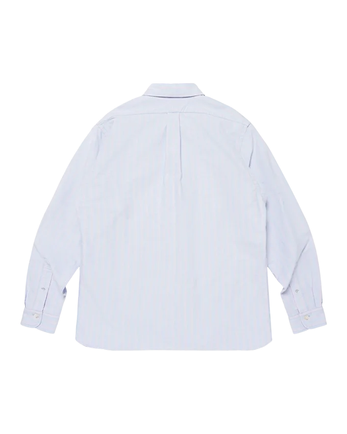 Camicia oxford a righe con bottoni Camicia oxford a righe con bottoni