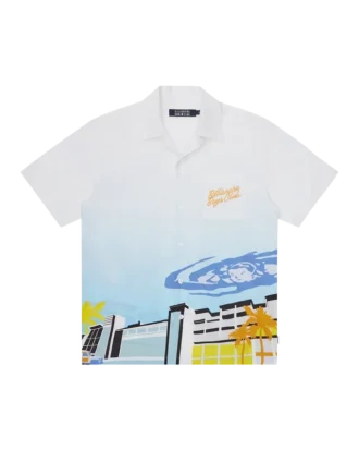 Camicie in popeline con stampa Chateau