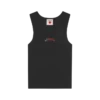 Canotta a costine da donna con Running Dog decorato con perline Canotta a costine da donna con Running Dog decorato con perline