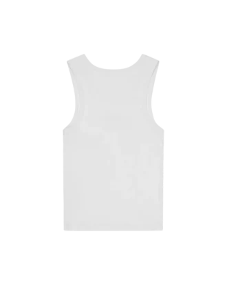 Canotta a costine da donna con Running Dog decorato con perline