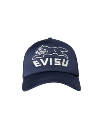 Cappellino con logo e ricamo EVISU