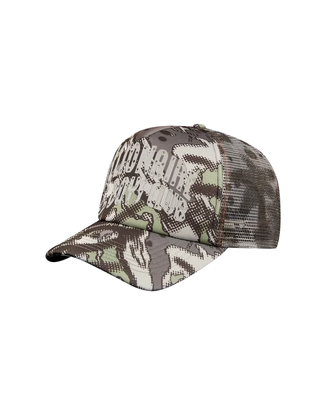 Cappellino da baseball mimetico con sovrapposizione Cappellino da baseball mimetico con sovrapposizione