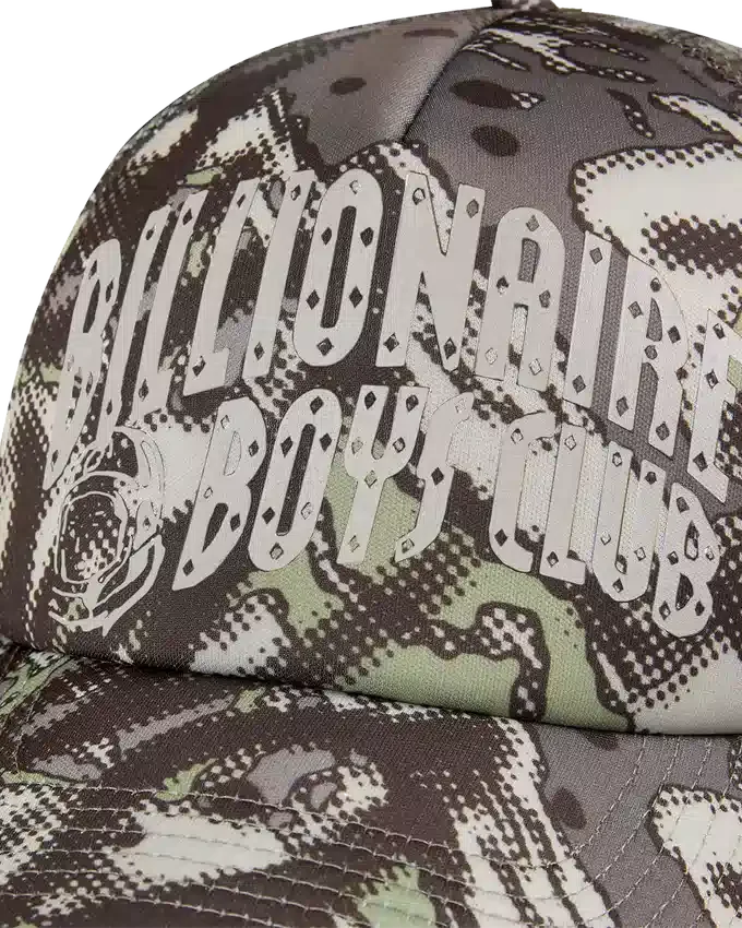 Cappellino da baseball mimetico con sovrapposizione Cappellino da baseball mimetico con sovrapposizione