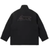 Cappotto in nylon con logo ricamato