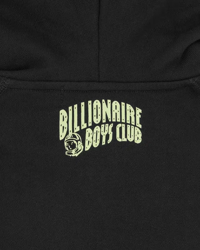 Cappuccio con zip astro luminescente Cappuccio con zip astro luminescente