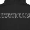 Cappuccio da donna con zip e cristalli Cappuccio da donna con zip e cristalli