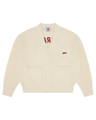 Cardigan in maglia stile college