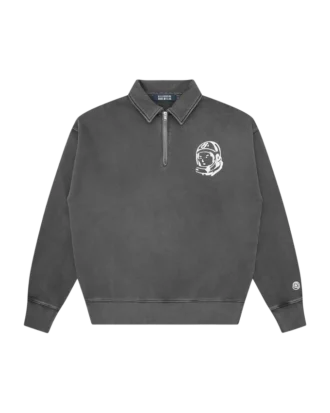 Felpa con Arch Logo e zip a un quarto