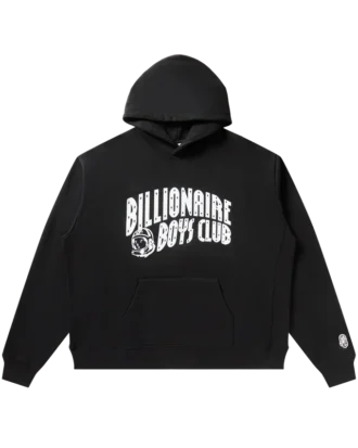 Felpa con cappuccio con Curve Logo classico