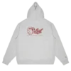 Felpa con cappuccio con logo OG bordeaux