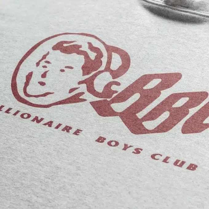 Felpa con cappuccio con logo OG bordeaux
