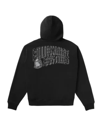 Felpa con cappuccio con logo Outline Curve