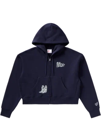 Felpa con cappuccio corta da donna Dallas Cowboys