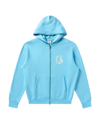 Felpa con cappuccio e zip