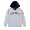 Felpa con cappuccio e zip a blocchi dei NY Yankees Felpa con cappuccio e zip a blocchi dei NY Yankees