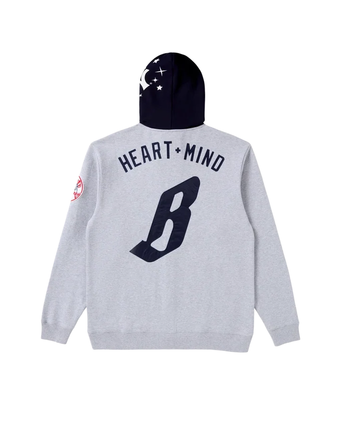 Felpa con cappuccio e zip a blocchi dei NY Yankees Felpa con cappuccio e zip a blocchi dei NY Yankees