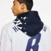 Felpa con cappuccio e zip a blocchi dei NY Yankees Felpa con cappuccio e zip a blocchi dei NY Yankees