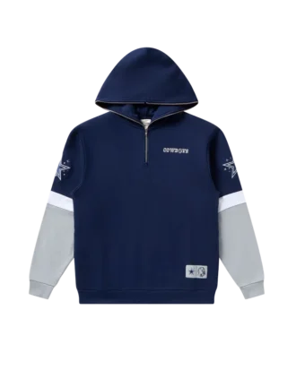 Felpa con cappuccio e zip dei Dallas Cowboys