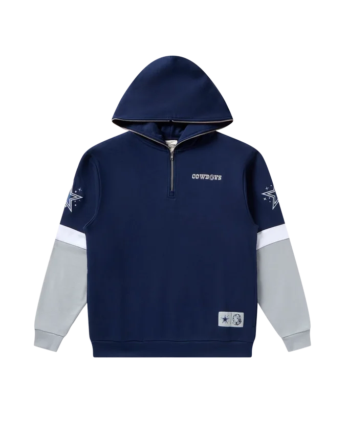 Felpa con cappuccio e zip dei Dallas Cowboys Felpa con cappuccio e zip dei Dallas Cowboys