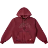 Felpa con cappuccio e zip effetto lavato Felpa con cappuccio e zip effetto lavato