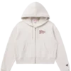 Felpa con cappuccio e zip integrale BGC Classic da donna Felpa con cappuccio e zip integrale BGC Classic da donna