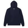 Felpa con cappuccio e zip integrale con Curve Logo