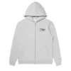 Felpa con cappuccio e zip integrale con logo Lil OG
