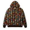 Felpa con cappuccio e zip integrale Diamonds & Dollars