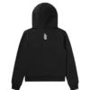 Felpa con cappuccio e zip per bambini con Curve Logo