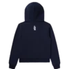 Felpa con cappuccio e zip per bambini con Curve Logo