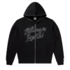 Felpa con cappuccio e zip Script