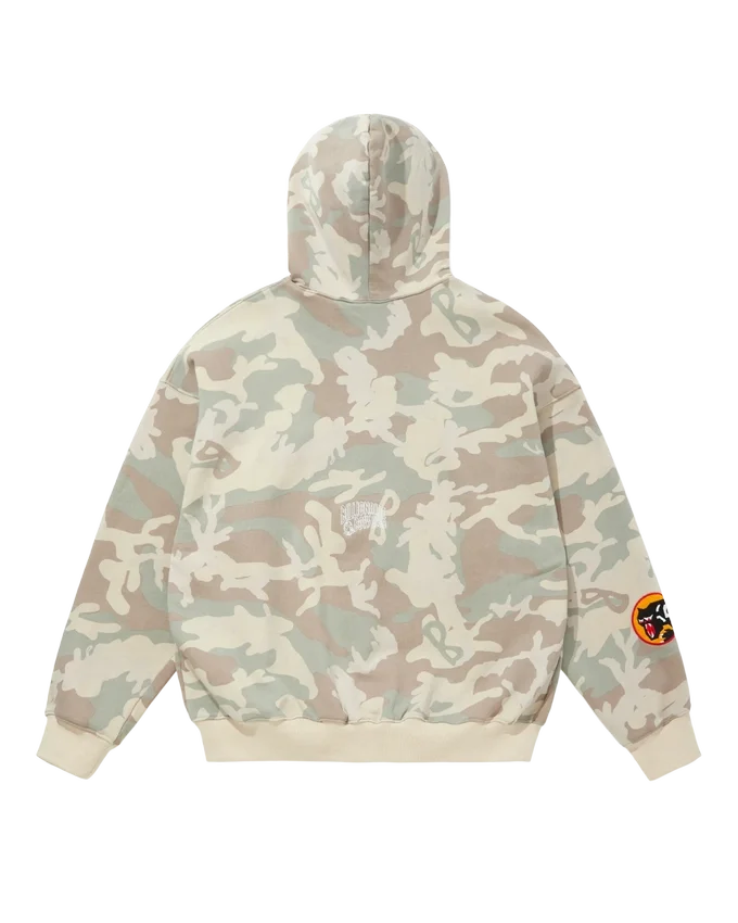 Felpa con cappuccio in cotone con zip integrale Felpa con cappuccio in cotone con zip integrale
