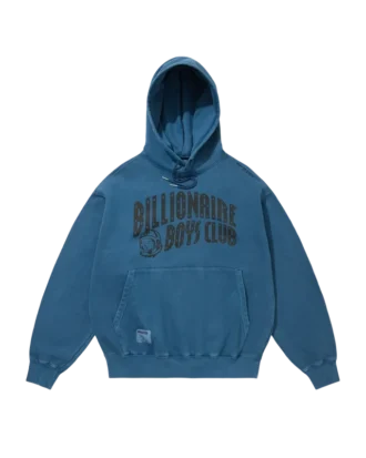 Felpa con cappuccio sovratinta con Arch Logo