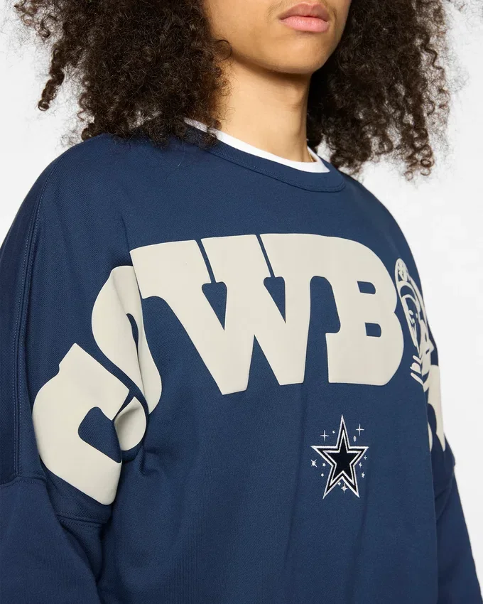 Felpa girocollo Dallas Cowboys Felpa girocollo Dallas Cowboys