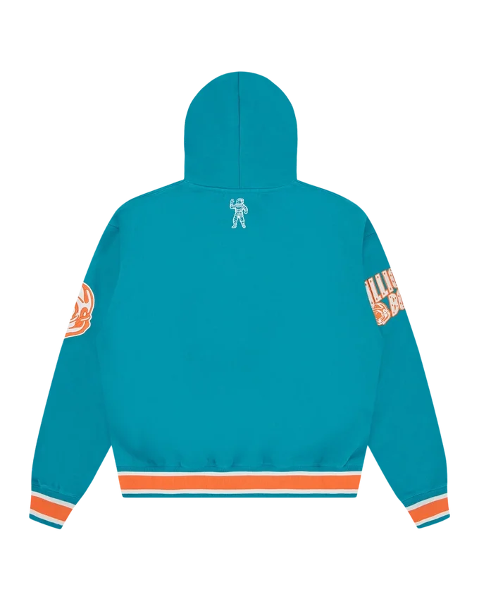 Felpa oversize con cappuccio Flying B in ciniglia Felpa oversize con cappuccio Flying B in ciniglia