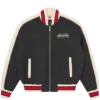 Giacca bomber in raso Running Dog