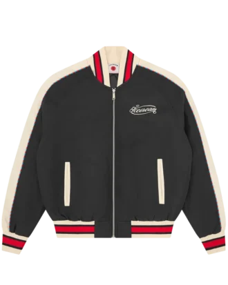 Giacca bomber in raso Running Dog